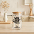 16oz Sipper Glass Can Mockup 16oz Glass Beer Can Mockup Printify POD 16 oz Libbey Sipper Glass Tumbler Can Template Glass Gift Mockup Graphic Tee – Fan Favorite · High-Quality Print