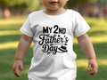 Boys 2nd Birthday Shirt My 2nd Father39s Day Boys Second Birthday TShirt White TShirt Toddler Birthday Shirt Graphic Tee – Soft Feel · Perfect For Daily Wear
