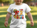 Boys 2nd Birthday TShirt I Am 2 Hear Me Roar Dino Shirt White Tshirt Second Birthday Dinosaur Tee Toddler Boy Birthday Outfit Graphic Tee – Fan Favorite · High-Quality Print