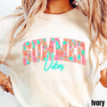 Tropical Summer Vibes Shirt Preppy Summer Beach Lover Shirt Coastal Aesthetic Shirt Ocean Lover Gift Beach Vacation Graphic Tee – Premium Graphic · Great Gift For Fans
