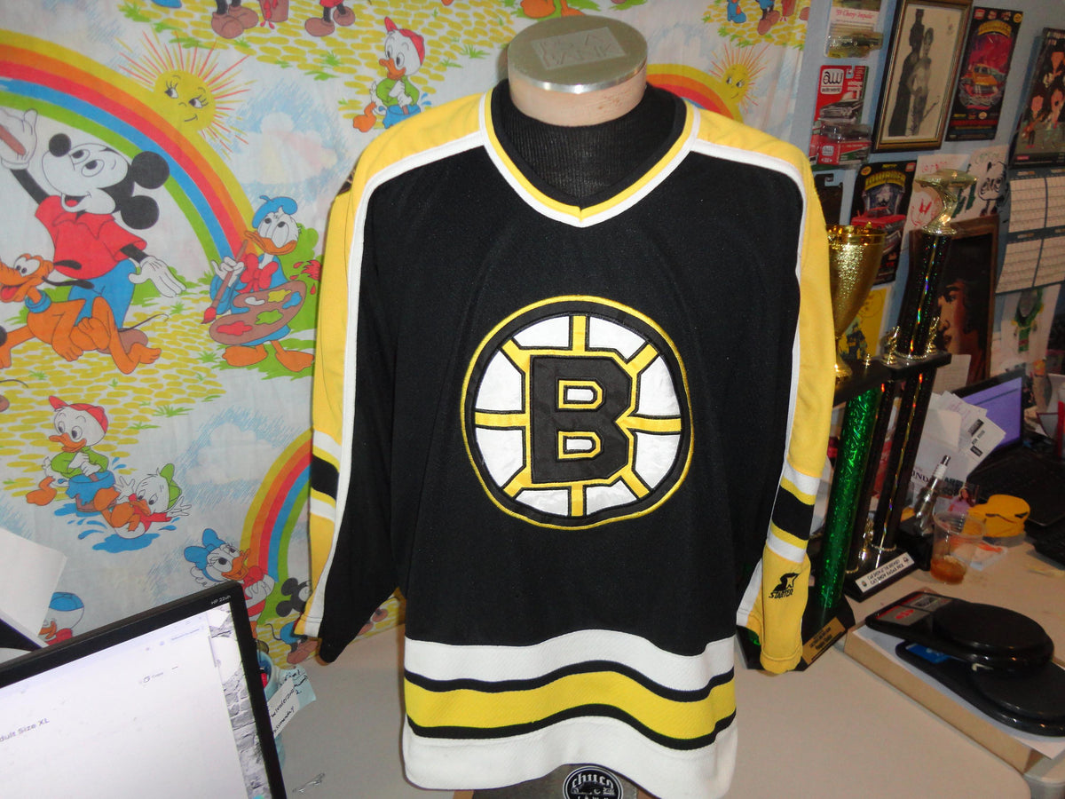 Vintage 90s Boston Bruins NHL Starter Hockey Jersey Adult Size L Jersey – Easygoing Wear · Trending Graphic Apparel