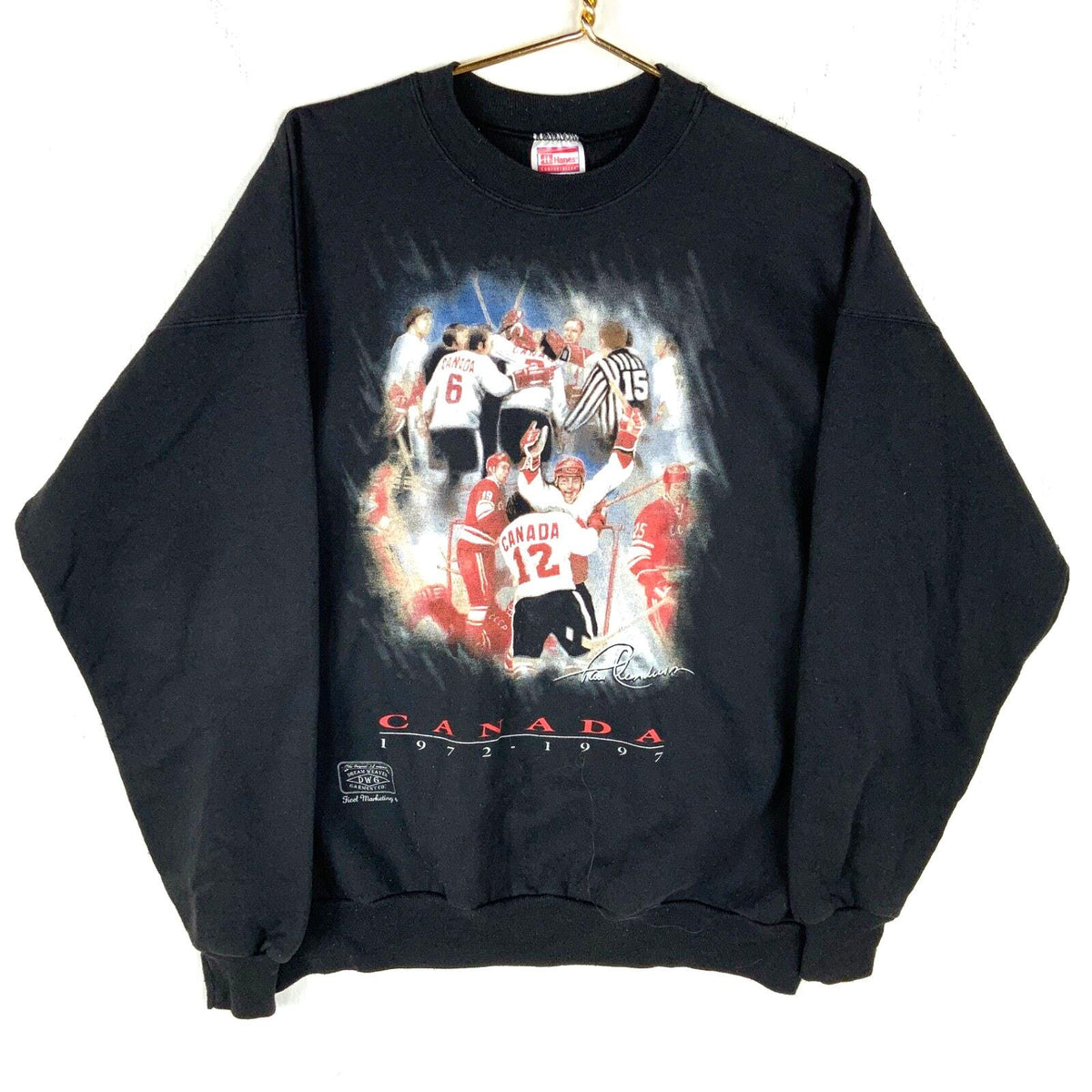 Vintage Team Canada Hockey Sweatshirt XL 1997 Paul Henderson 90s Sweatshirt – Easygoing Wear · High-Quality Print