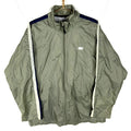 Vintage Nike Windbreaker Jacket Medium Green Full Zip Lined Graphic Tee – Warm & Stylish · Perfect For Daily Wear