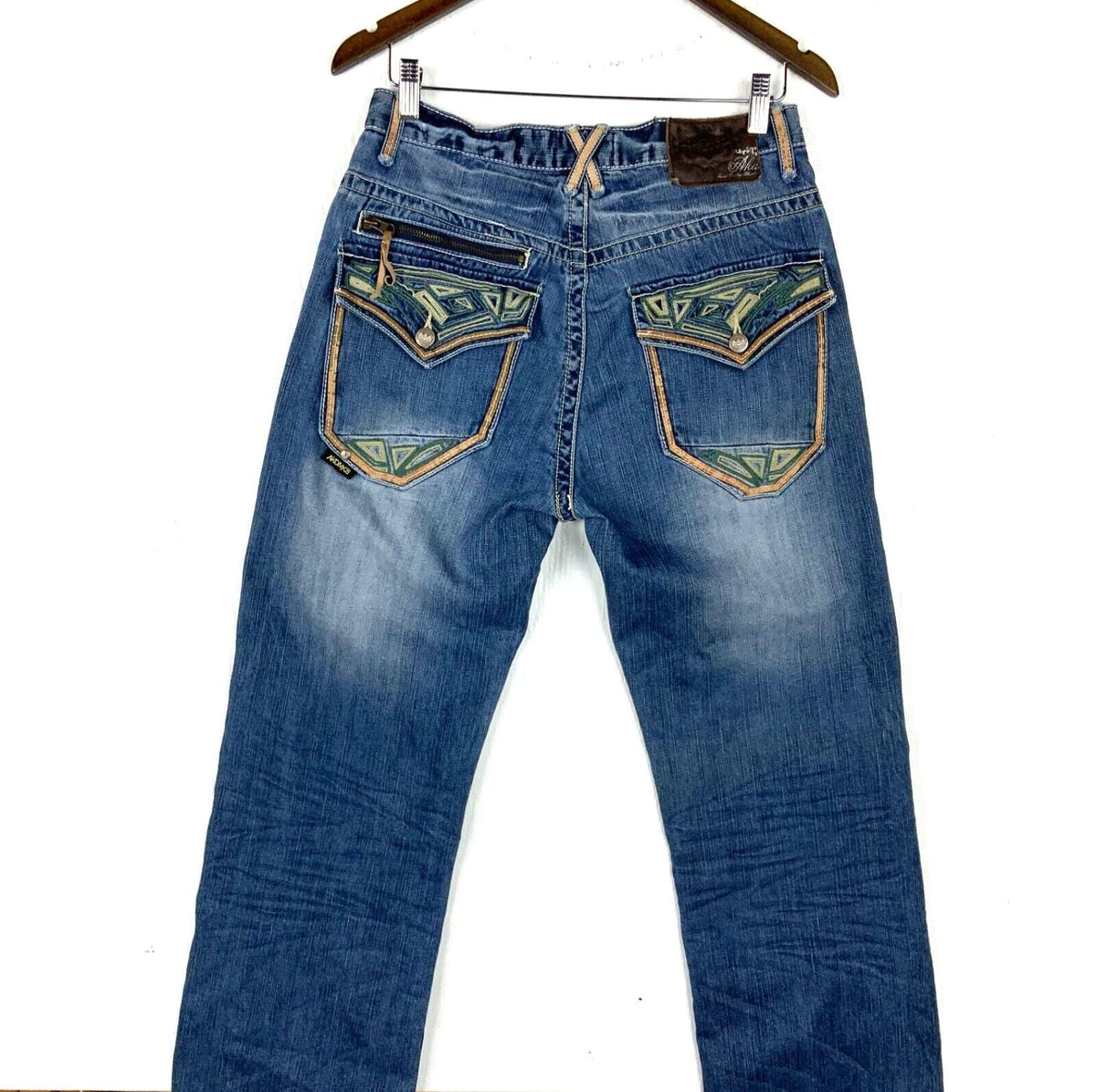 Y2K Akademiks Denim Jean Size 32 Blue Straight Streetwear Graphic Tee – Everyday Comfort · Great Gift For Fans