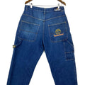 Vintage Y2K Timberland Baggy Denim Jean Size 36x33 Blue Streetwear Tote Bag – Aesthetic Look · High-Quality Print