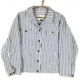 Lauren Ralph Lauren Denim Jean Jacket Women39s 3X White striped Navy Style Graphic Tee – Fan Favorite · Perfect For Daily Wear