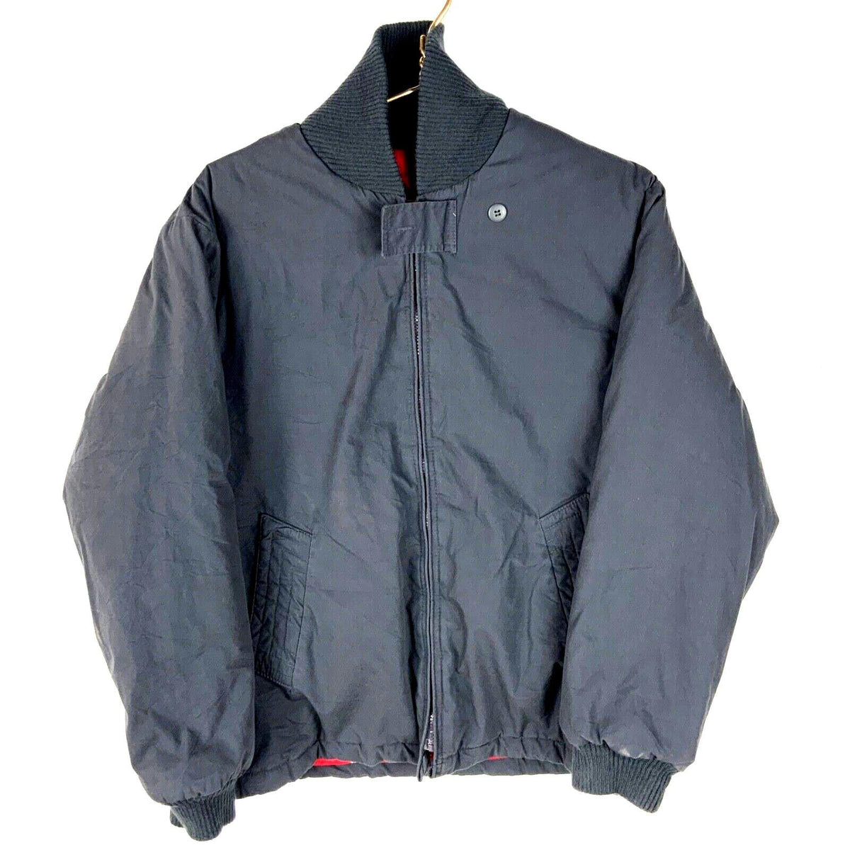 Vintage McGregor Bomber Jacket Medium Gray Full Zip Light Puffer 1980s Graphic Tee – Easygoing Wear · Great Gift For Fans