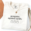 Penguins Against Tariffs Shirt Flippers Up Penguin TShirt for Democratic Socialist Subtle Liberal Shirt Political Statement Equal Rights Graphic Tee – Feel-Good Design · Must-Have Style