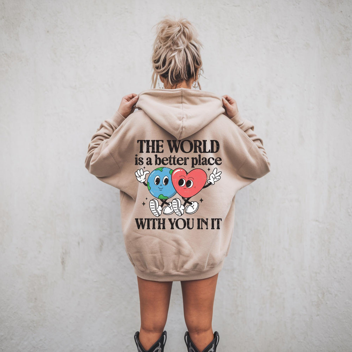 The World is A Better Place with You In It Mental Health Awareness Mental Health Sweatshirt Keep Going Shirt Suicide Prevention Sweatshirt – Fan Favorite · High-Quality Print
