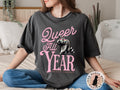 Queer All Year Raccoon Shirt for Pride Month Funny Pride Tee LGBTQ TShirt for Pride Parade Cute Queer Gift for Pride Month Shirt Rainbow Graphic Tee – Premium Graphic · Great Gift For Fans