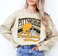 Vintage Pittsburgh Football Crewneck Retro Pittsburgh Football Sweatshirt Unisex Game Day Shirt Pittsburgh Sports Fan Trendy Football Gift Sweatshirt – Feel-Good Design · Perfect For Daily Wear