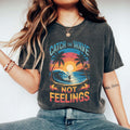 Catch The Wave Not Feelings Summer Retro Surfing Tropical Beach Vacation Holiday Funny Saying Graphic Tee – Fan Favorite · Great Gift For Fans