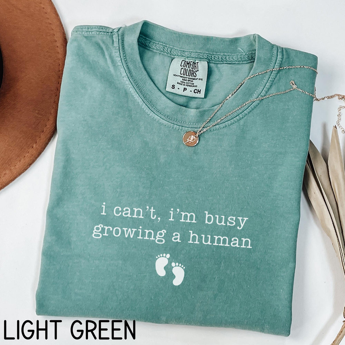 I Can39t I39m Busy Growing A Human Shirt Pregnant Shirt New Mom To Be Gift Pregnancy Announcement Shirt Baby Shower Gift Graphic Tee – Soft Feel · High-Quality Print