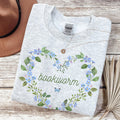 Floral Bookworm Sweatshirt for Book Lover Friend Who Loves Books Romance Reader Shirt with Butterfly Cute 90s Aesthetic Bookish Present Sweatshirt – Fan Favorite · Top Pick For Any Outfit