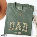Custom Camo Hunting Dad Est Shirt Personalized Camouflage Dad Shirt New Dad Gift Father39s Day Gift Gift For Hunter Graphic Tee – Everyday Comfort · Trending Graphic Apparel