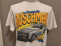 Vintage 90s Josh Ruschman Sioux City Iowa Racecar Driver Tshirt M Graphic Tee – Warm & Stylish · High-Quality Print