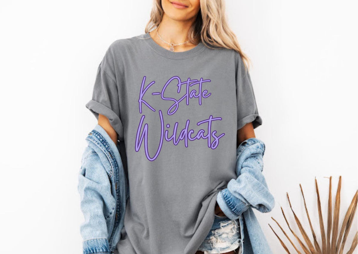 Kansas State Wildcats T Shirt Graphic Tee – Everyday Comfort · Great Gift For Fans