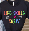 Life Skills Shirt Life Skills Teacher Shirt Teacher Appreciation Gift Teacher Crew Tshirt Graphic Tee – Bold Style · Great Gift For Fans