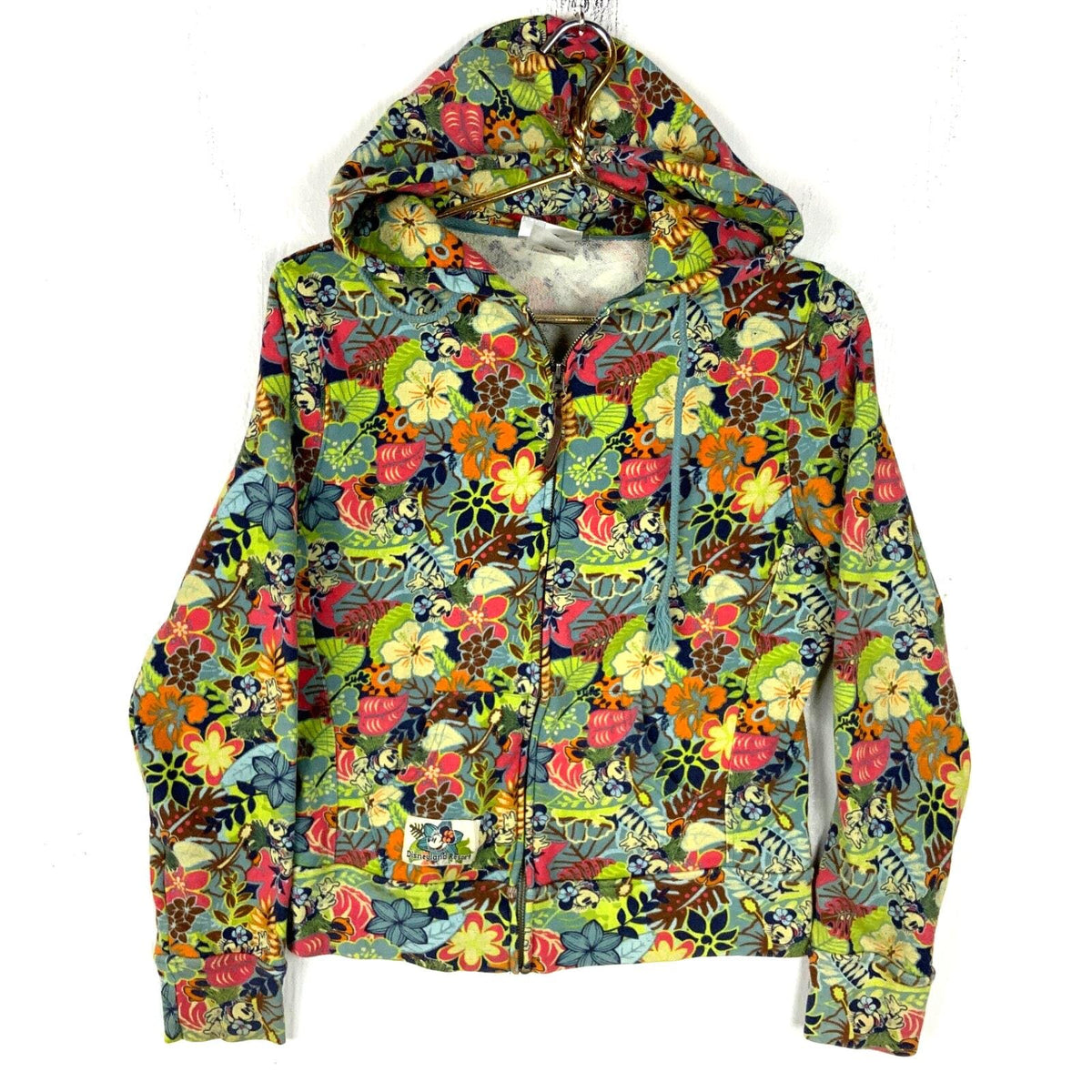Vintage Minnie Mouse Disney Women39s Sweatshirt Hoodie Medium Full Zip Floral Aop Hoodie – Aesthetic Look · Top Pick For Any Outfit