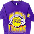 Vintage Los Angeles Lakers Tshirt Large Tall Purple Nba Single Stitch 90s Graphic Tee – Soft Feel · Perfect For Daily Wear