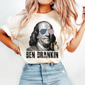 Ben Drankin Benjamin Franklin Shirt July 4th TShirt Usa Patriotic Tee 4th of July Party TShirt Trendy Usa Celebration Shirt Boom Bitch Graphic Tee – Cozy Vibes · Trending Graphic Apparel