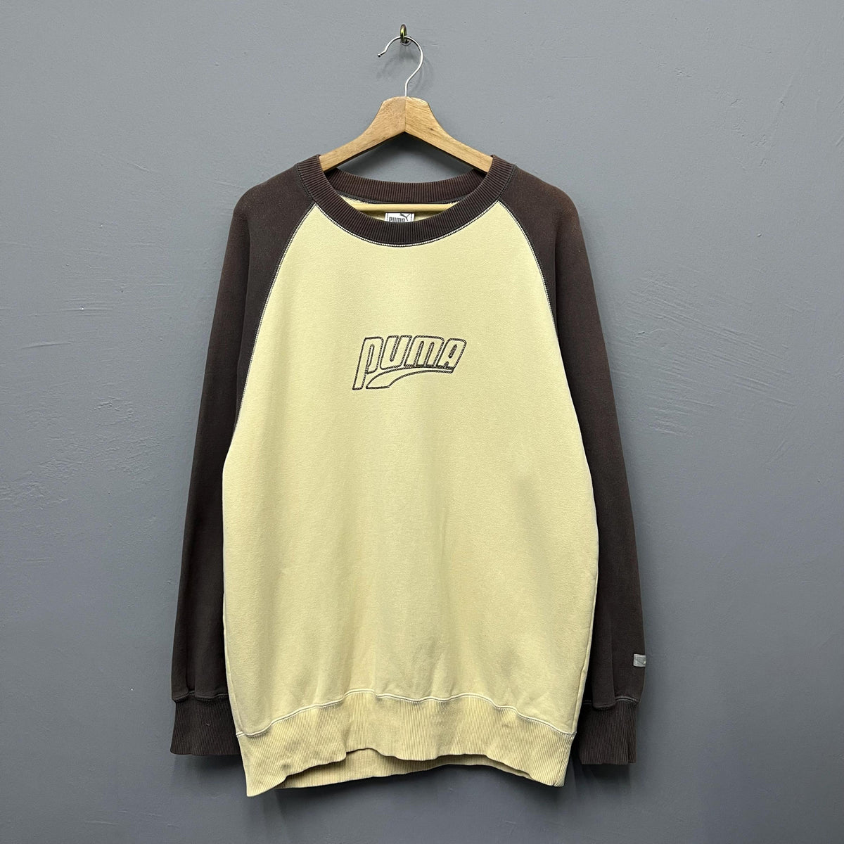 Vintage Puma Crewneck Sweatshirt Size XL Puma Raglan Sweatshirt Sweatshirt – Aesthetic Look · Must-Have Style