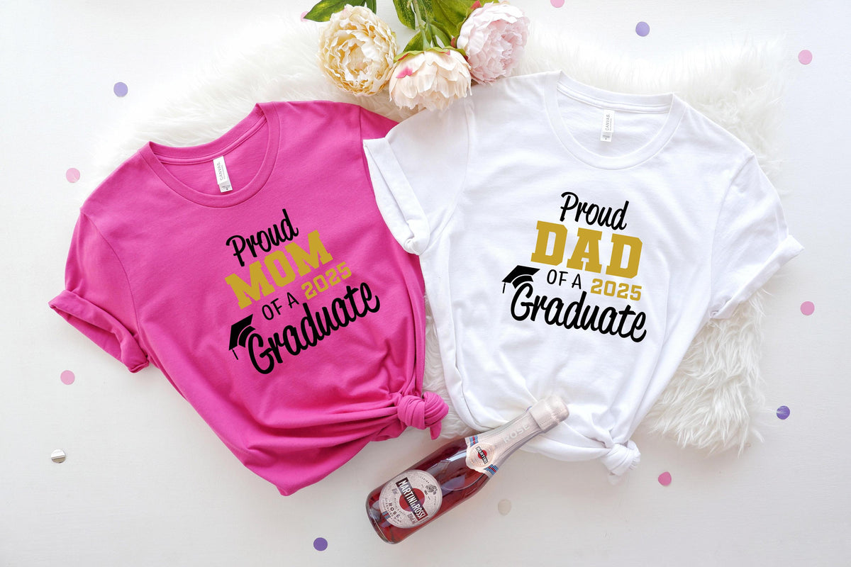 Personalized Proud Graduate 2025 Family Matching Shirt Custom Photo Graduation Family Shirts Custom Graduation Family Matching 2025 Shirt Graphic Tee – Feel-Good Design · Great Gift For Fans