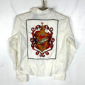 Vintage Harley Davidson Shirt Women39s Large White Long Sleeve Button Up Graphic Tee – Easygoing Wear · Top Pick For Any Outfit