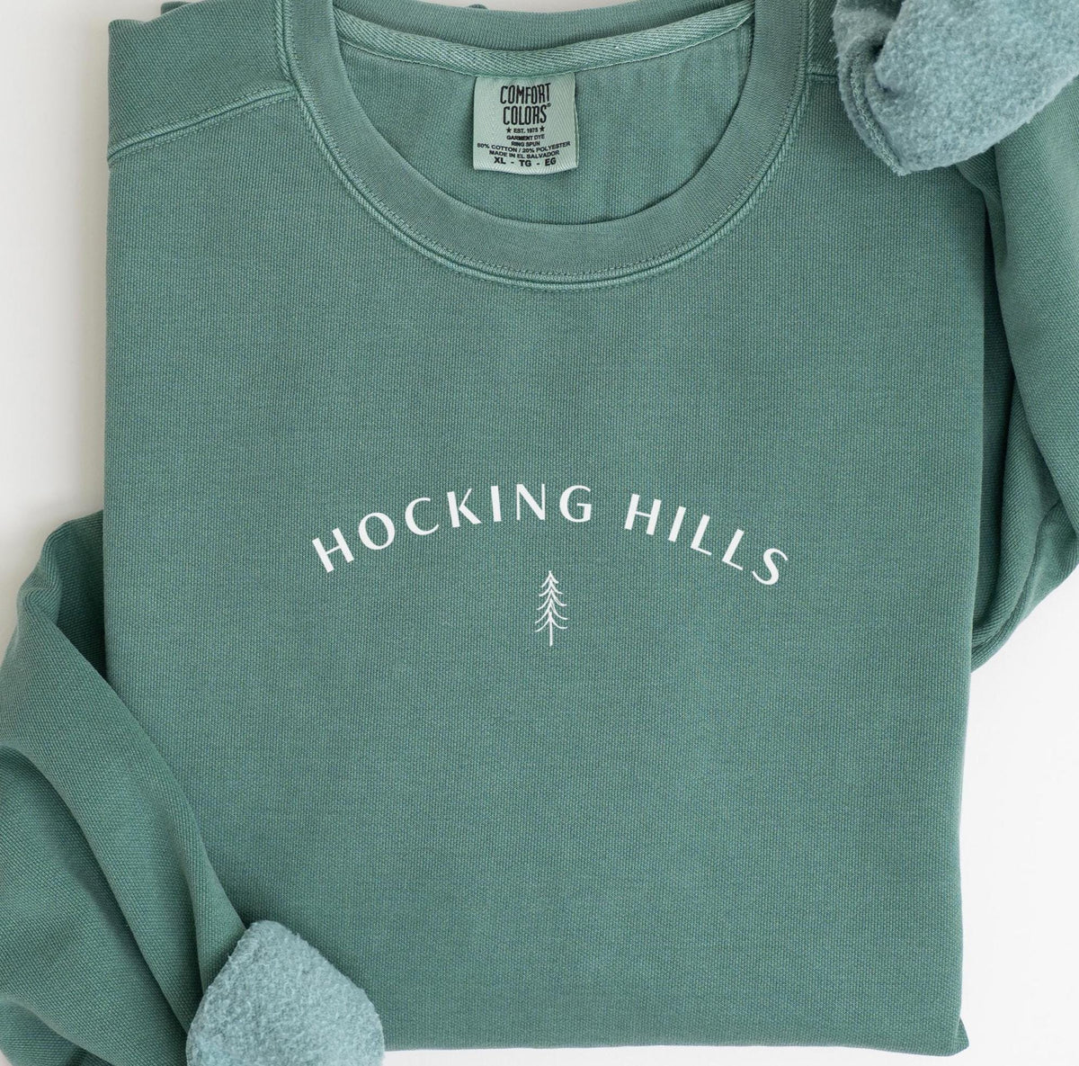 Hocking Hills Ohio Crewneck Sweatshirt Gift State Park Apparel Sweatshirt – Aesthetic Look · Must-Have Style