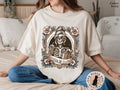 Cute Books Coffee Tshirt Tarot Card TShirt for Coffee Lover Book Club Gift for Bookworm Shirt Skeleton Book Nerd Shirt Graphic Tee – Warm & Stylish · Top Pick For Any Outfit