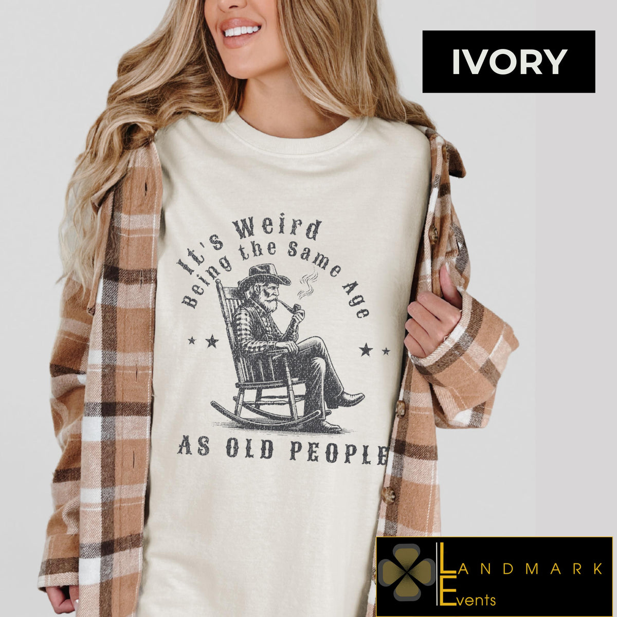 Birthday Gift T Shirt Funny Old People Shirt Cowboy Graphic Tee Rocking Chair Tshirt Adult Unisex Top 1717 T Shirt Graphic Tee – Feel-Good Design · Great Gift For Fans