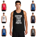 Personalized Quick Dry Tank Custom Name Workout Shirt for Gym Running or Sports Lightweight Moisture Wicking Tank Top Tank Top – Everyday Comfort · High-Quality Print