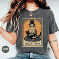 Cat Mom Tarot Card Shirt Cat Lady Tshirt Cat Lover Tshirt Witchy Cat Lady Tee Funny Cat Mama Mothers Day Gifts Graphic Tee – Feel-Good Design · Perfect For Daily Wear