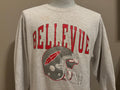 Vintage 90s Bellevue University Nebraska College Football Crewneck Sweatshirt XL Sweatshirt – Feel-Good Design · Must-Have Style