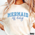 Mermaid Off Duty Shirt Summer Beach Lover Shirt Swimming Lover Gift Ocean Lover Gift Vacation Shirt Coastal Aesthetic Graphic Tee – Feel-Good Design · Perfect For Daily Wear