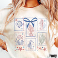 Nautical Sea Animals Shirt Coquette Bow Marine Life Shirt Coastal Seahorse Fish Tee Ocean Lover Gift Fisherman Aesthetic Graphic Tee – Premium Graphic · Trending Graphic Apparel