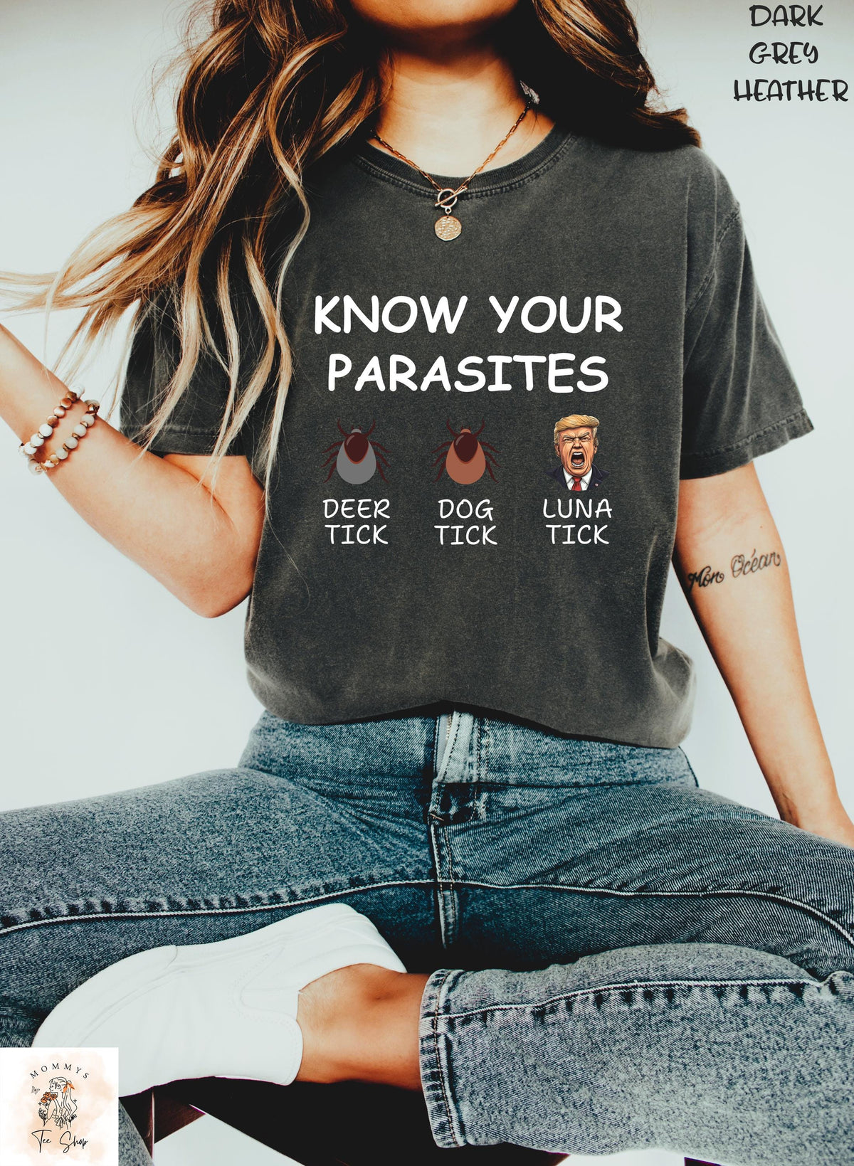 Know Your Parasites Shirt Anti Trump Tee Kamala Harris Election Day T Shirt Funny Democratic Liberal Protest Tee Graphic Tee – Cozy Vibes · High-Quality Print