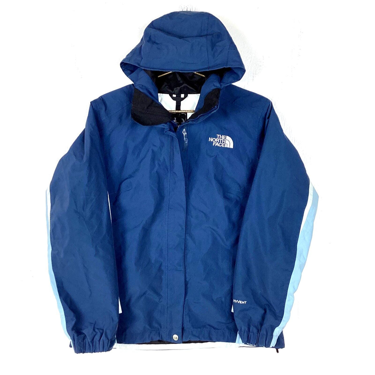 The North Face Women39s Windbreaker Jacket Size Medium Blue Hooded Hyvent Graphic Tee – Aesthetic Look · Top Pick For Any Outfit