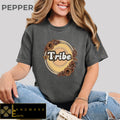 Floral Tribe Tshirt shirt Retro Flowers Tshirt Boho Bride Shirt Hippie Bride Graphic Tee Bride Tribe Bachelorette Party Graphic Tee – Warm & Stylish · Perfect For Daily Wear