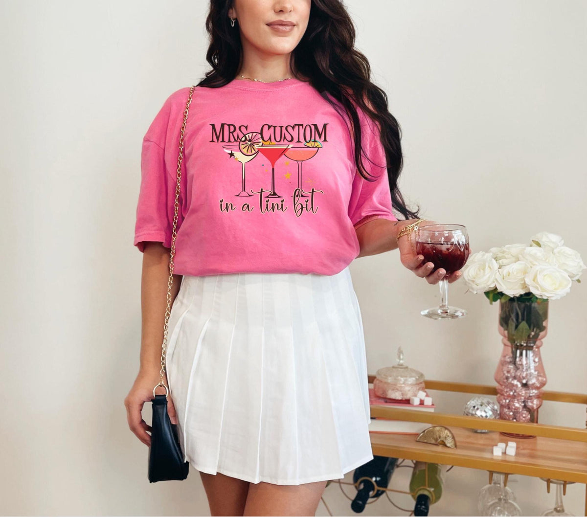 Custom Bride T shirt Tshirt Martini Wedding Shirt Mrs Shirt Engaged T shirt Fiancee Shirt Bachelorette Party Tshirt Graphic Tee – Warm & Stylish · High-Quality Print