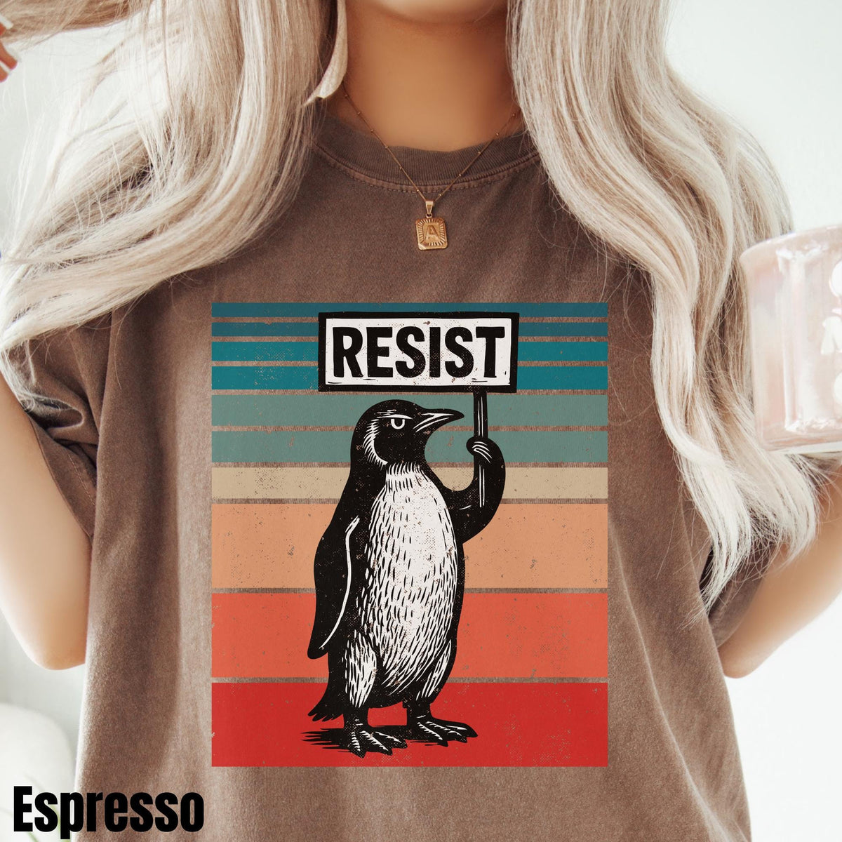 Penguins Against Tariffs Resist Shirt Liberal Protest Shirt Political Democratic Social Justice Tshirt Support Democracy Graphic Tee – Bold Style · Top Pick For Any Outfit