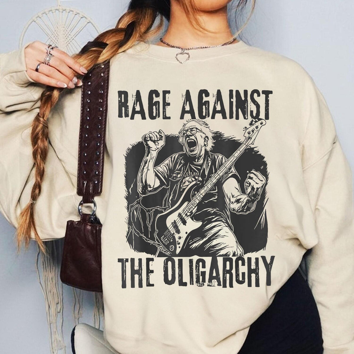 Rage Against Oligarchy Bernie Sanders Fight Protest Resist T Shirt 1963 Arrest Photo Rage Against The Machine Graphic Tee – Everyday Comfort · Great Gift For Fans