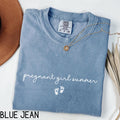 Pregnant Girl Summer Shirt New Mom To Be Gift Pregnancy Announcement Shirt Baby Reveal Tshirt Baby Shower Gift Graphic Tee – Warm & Stylish · Must-Have Style