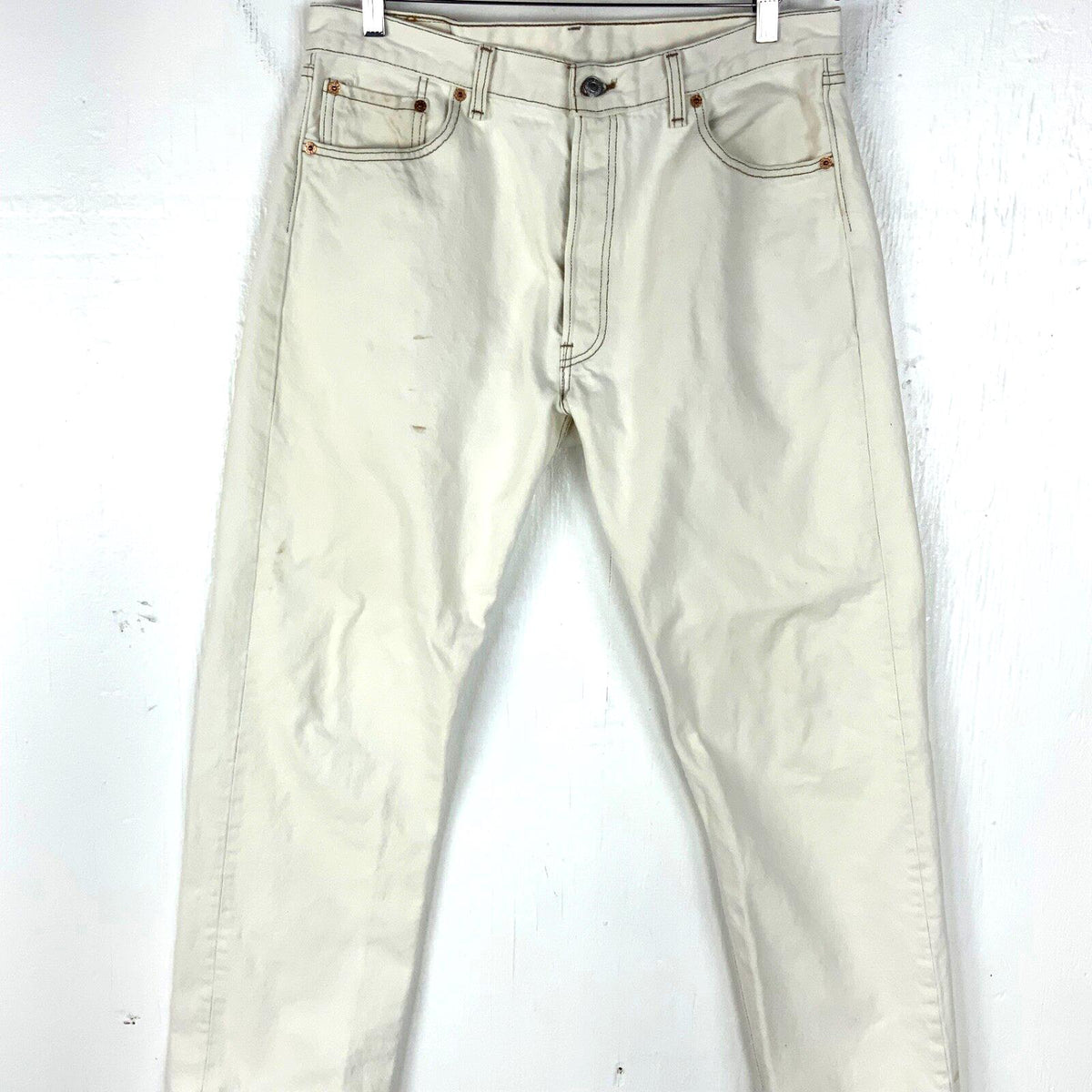 Vintage Levi39s 501 Red Tab Denim Jean 36x32 White Straight Leg Button Fly Graphic Tee – Easygoing Wear · Must-Have Style