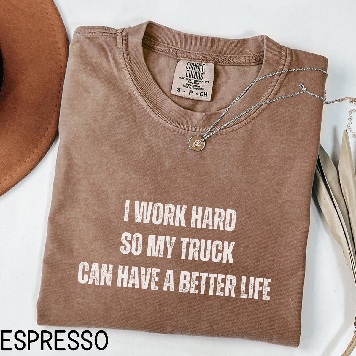 I Work Hard So My Truck Can Have A Better Life Shirt Funny Truck Shirt For Men Pickup Truck Owner Trucker Shirt Guy Gift Graphic Tee – Warm & Stylish · Trending Graphic Apparel
