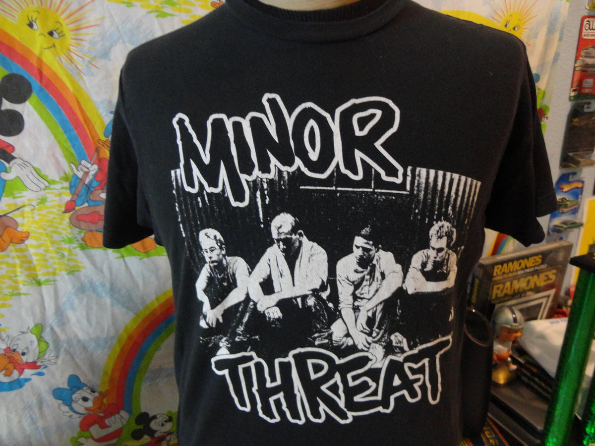 Minor Threat Band Tee Black T Shirt Size M Graphic Tee – Warm & Stylish · Top Pick For Any Outfit
