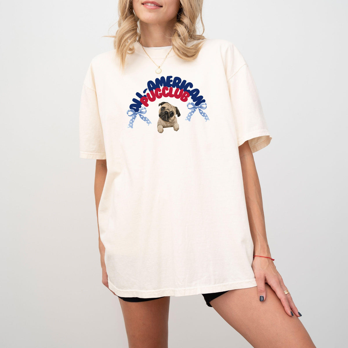 Pug 4th of July Shirt Pug Fourth of July Funny Pug Owner Lover Shirt Pug Mama Shirt Pug Mom Shirt Pug Shirt Pug Owner Pullover Cute Graphic Tee – Warm & Stylish · High-Quality Print