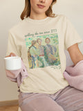 Women39s History Tee Shirt Spilling the Tea Since 1773 American Impressionist Art History The Trio by Robert Reid Social Studies Teacher Graphic Tee – Everyday Comfort · Trending Graphic Apparel