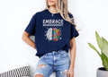 Embrace Neurodiversity Shirt Neurodiversity Shirt Autism Awareness Shirt Neurodivergent Shirt ADHD Shirt World Autism Day Sweatshirt Sweatshirt – Bold Style · Great Gift For Fans