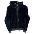 Juicy Couture Velour Women39s Sweatshirt Hoodie Large Black Full Zip Hoodie – Premium Graphic · Must-Have Style